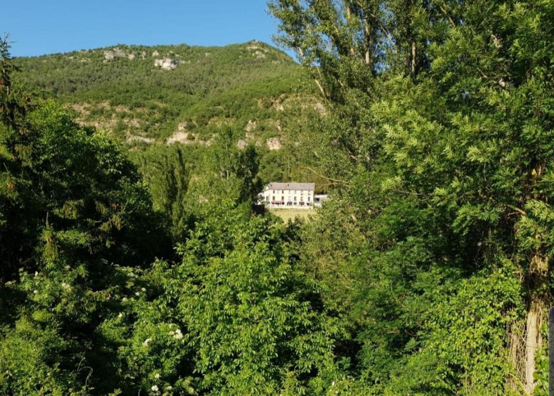 Hotel Des Gorges Au Viaduc 塔恩河畔里维耶尔 外观 照片